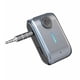 thumbnail image 2 of Bluetooth 5.3 AUX Adapter | Wireless Bluetooth Receiver for Car Audio, Headphones, Speaker | HD Sound | Hands-Free Calling | Metal Plug | Built-in Mic | 3.5mm Port | Silver | 120mAh | 1 Pc, 2 of 9