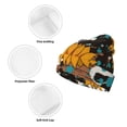 thumbnail image 3 of Pofeuu Vintage Sunflowes Print Beanie Hat for Men Women Knit Winter Hat Warm Cuffed Skull Beanie Slouchy Soft Unisex, 3 of 6