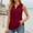 Wine, variant on Ladies' Fashionable And Casual Court Lock Fabric V Neck Fitted Vest Tennis Top Women And Womens Top Dance 9/11 Top Women Womens Top Athletic Sleep Camisole Ally Top for Women Active Crop Women