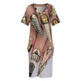 thumbnail image 4 of Impresionantes diseños de uno. Vestido ajustado con cremallera vestidos de mujer para ocasiones vestidos de noche especiales para mujer, 4 of 7