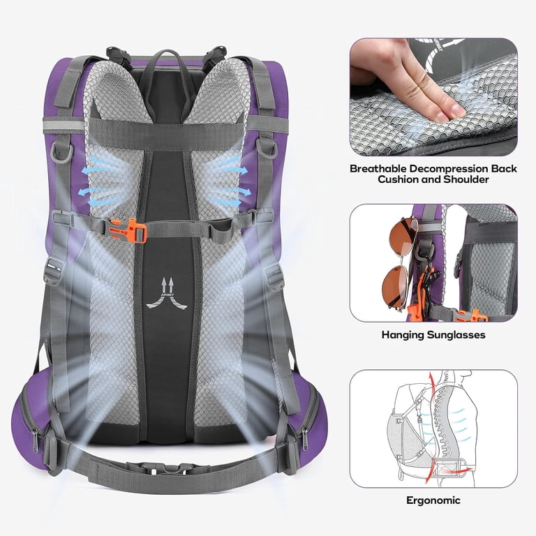 Maelstrom Hiking Backpack,Camping Backpack,40L Waterproof  display picture 3