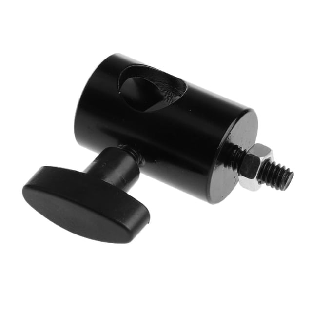 MERIGLARE 1x Adapter converts 5/8-Inch Stud to 17mm Long 1/4-Inch 20 Thread Adapter