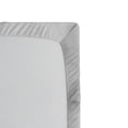 thumbnail image 3 of Ambesonne Marble Print Fitted Sheet 2 Pcs Set, Cracked Lines, Twin XL, Grey Dust White, 3 of 3