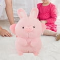 thumbnail image 1 of Lindo cerdo de peluche de juguete, animales de peluche, recuerdo de fiesta, cerdo de peluche suave, regalo de peluche de 17,7 pulgadas, juguete de pel, 1 of 8