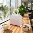 thumbnail image 5 of Lunch Bag Lunch Box for Women & Men, Insulated Lunch Box with Handle, Leakproof Reusable Lunch Tote Bags for Work/Office/Travel/Picnic(Beige), 5 of 7