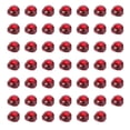 thumbnail image 2 of HEVIRGO 48 Pcs Girls Hair Decor Rhinestone Jewels Fashion Hair Extension Straightener Adorn(Bright Red), 2 of 10