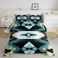 thumbnail image 2 of Castle Fairy Teens Tribal Aztec Queen Comforter Set,Bohemian Theme Bedding Comforter Set, 2 of 8