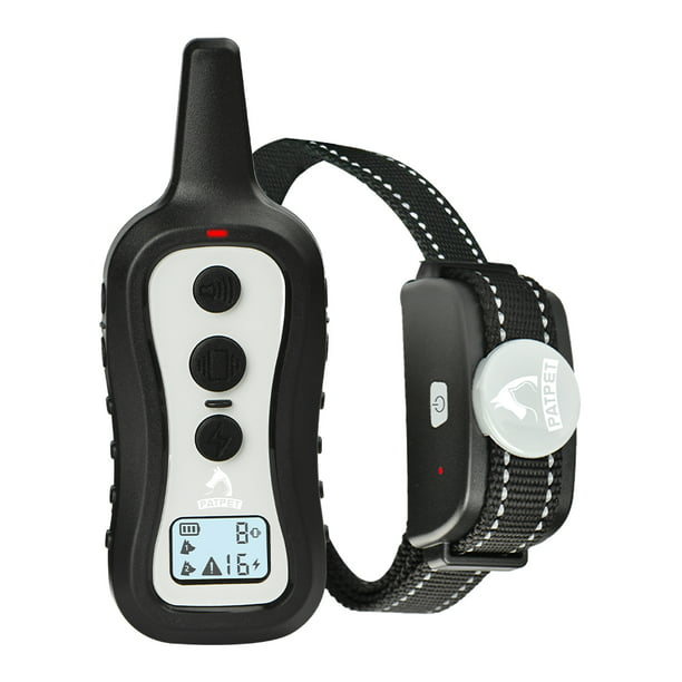 PATPET P301 Safe Shock Collar with Remote for Medium Large Dogs ...