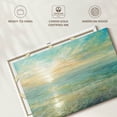 thumbnail image 6 of Elephant Stock Sunrise Wall Art - Horizontal Canvas Wall Art - Living Room Wall Decor - Beach Canvas - Yellow And Blue Decor By Danhui Nai - 12" x 8", 6 of 8