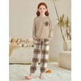 thumbnail image 5 of Arshiner Girls 2 Piece Outfits Casual Clothing Sets Long Sleeve Pullover Sweatshirts and Sweatpants with Pockets, 5 of 6