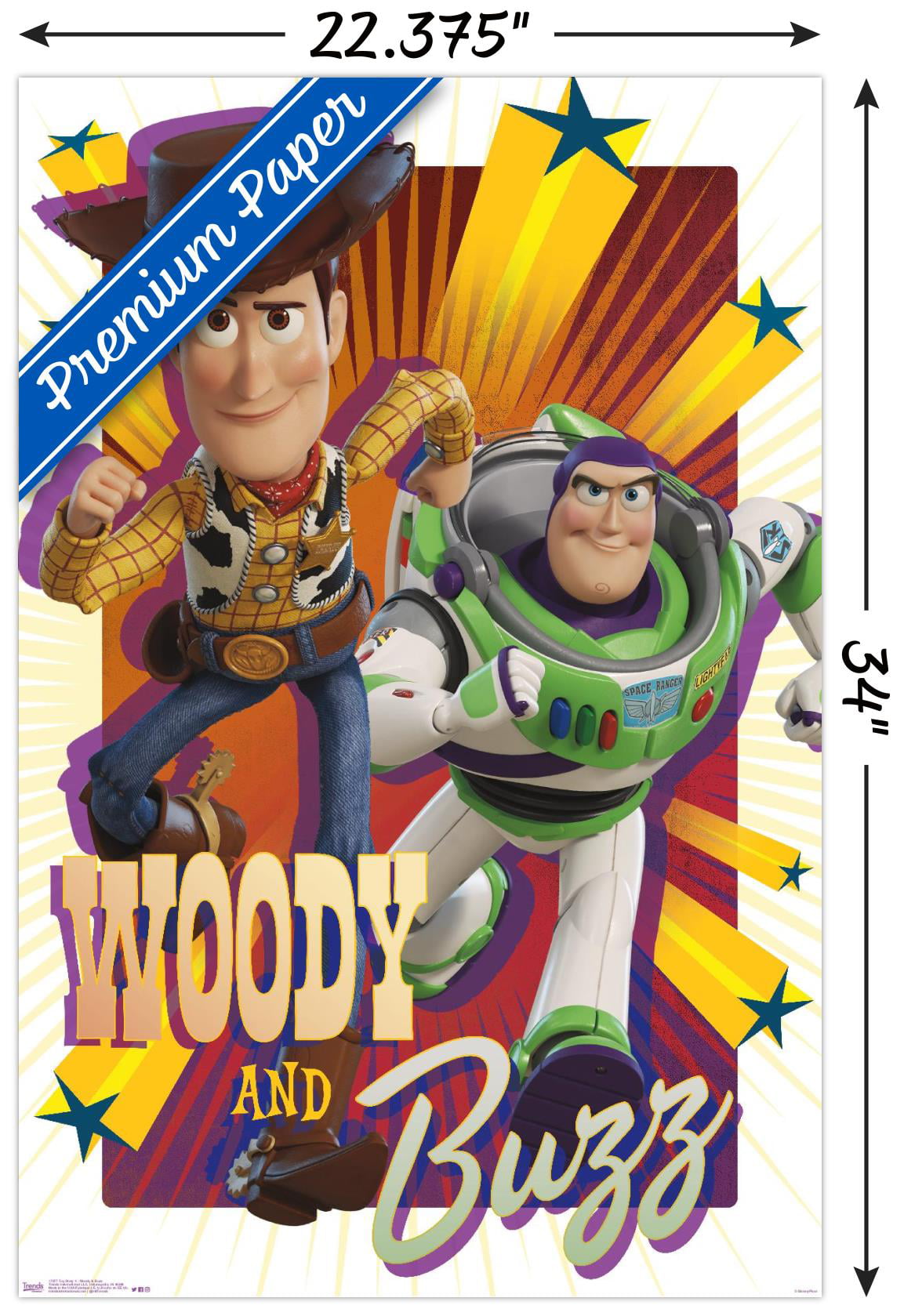 Poster de toy story 5 con woody con barba