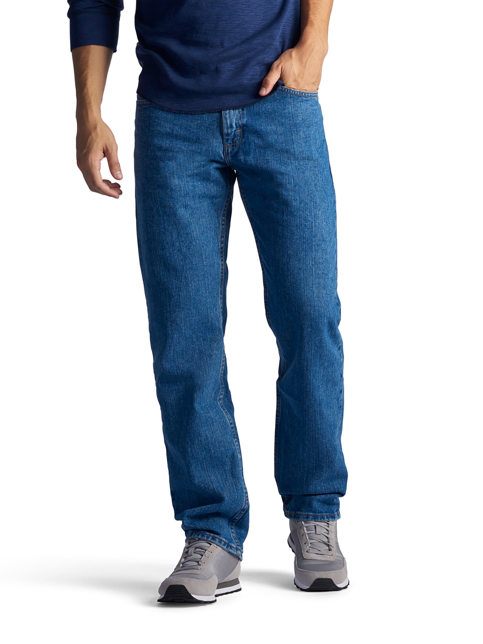 lee regular fit straight leg jeans