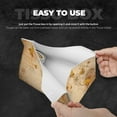 thumbnail image 5 of Lsque Printed Long Tissue Box Cover Holder, Facial Paper Organizer Dispenser,Triangle with Bottom Belt, PVC Leather Decorative Organizer, 5 of 9