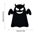 thumbnail image 3 of Halloween Ghost Felt Placemat, Non Slip Heat Resistant Dining Table Mat, Washable Reusable Flatware Mat for Kitchen Party Decor, Lazyguy, 3 of 6