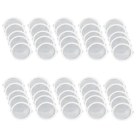 

100 Pcs Disposable Shower Drain Hair Catcher Mesh Stickers Anti Clogging Floor Sink Strainer Shower Drain Dog Hair