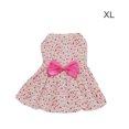 thumbnail image 3 of Greeniant Ropa para mascotas Vestidos cómodos Ropa elástica para mascotas Faldas Trajes transpirables encantadores Fiesta de ocio para primavera verano Ropa para mascotas Rosa SG Greeniant PT000681-10, 3 of 6