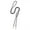 Antique silver, variant on Necktie, Tie for Men Western Necktie with Carved Cicada Buckle Decorations Halloween Costume Accessories