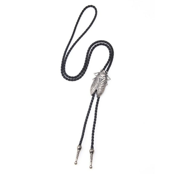 Aellinatey Adjustable Bolo Tie Popular Western Cowboy Teens Men Necklaces Dance Necktie