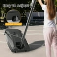 thumbnail image 6 of FirstAsk Adjustable Portable Basketball Hoop 3.9-8.5 ft HDPE Backboard for Kids, Outdoor and Indoor Courts, 6 of 9
