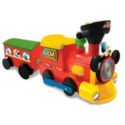 Disney: Mickey Mouse 2-in-1 Battery-Powered Ride-on Choo Choo Train W/ Caboose & Tracks