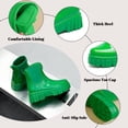 thumbnail image 6 of YYW Short Rain Boots For Women, Non-Slip Waterproof Garden Shoes Girl Ankle Rainboot,Green(Size 8.5), 6 of 10