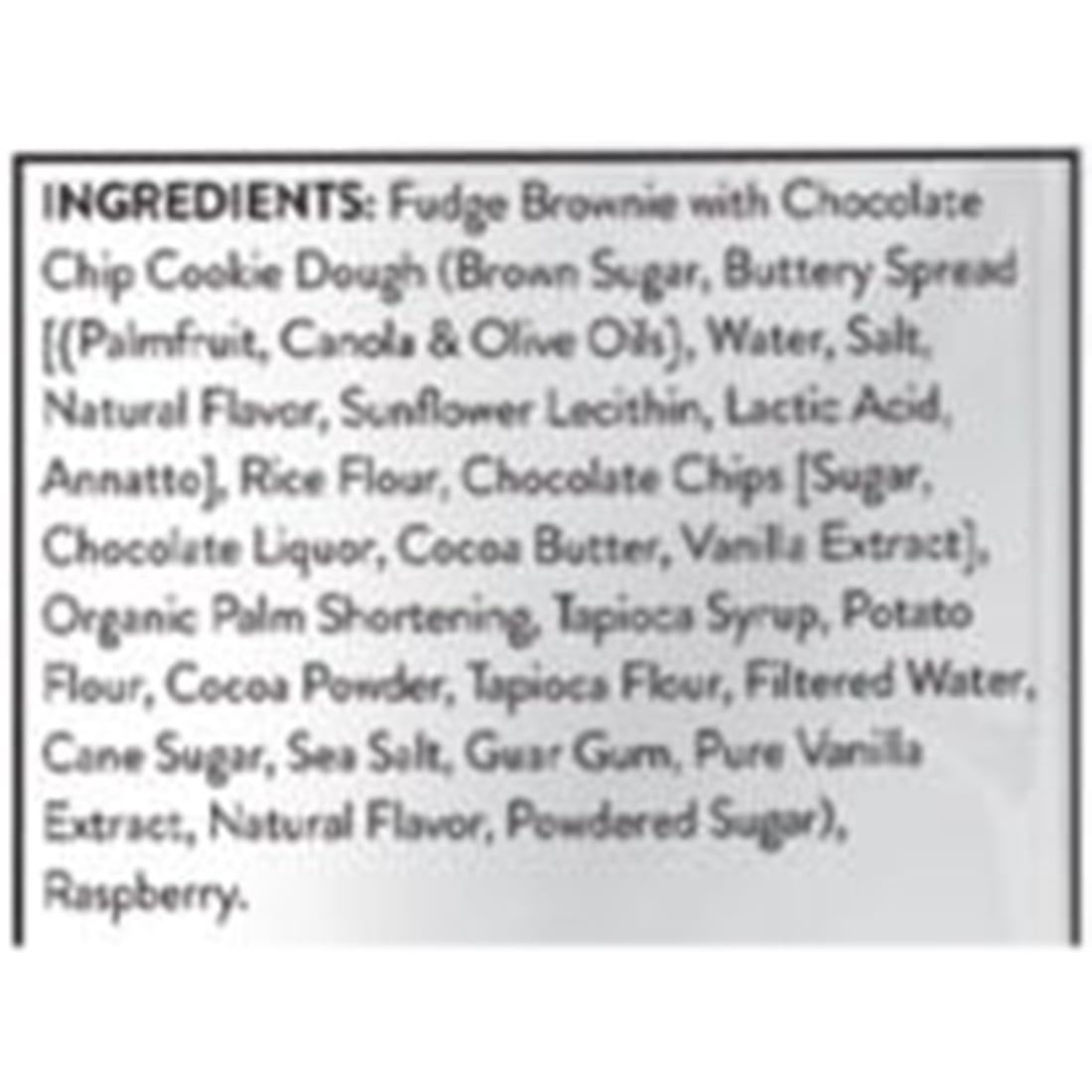Freeze-Dried Raspberries & Brownie Bites - Gluten Free (6 Single Serving Packets)