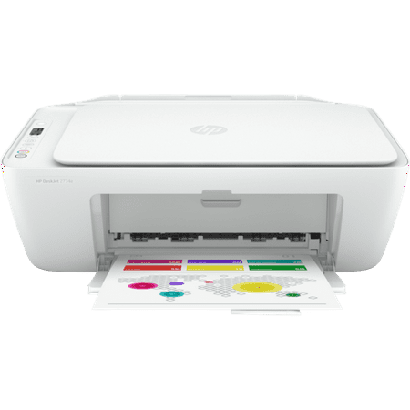 HP - DeskJet 2734e Wireless All-In-One Inkjet Printer with 3 months of Instant Ink included from HP+ - White