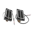 thumbnail image 1 of Esquirla Black Frame Alnico 5 Single Pickup Set P90 Soap Bar for Electric Guitar Musical, 1 of 8