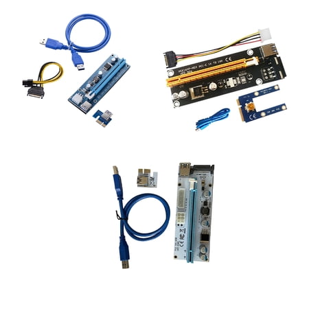 Random Pci Devices Color Random PCI-E Extender Mini PCI-E Riser Card USB 3.0 PCI-E 1x to ...