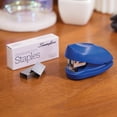 thumbnail image 2 of Swingline Tot Mini Stapler Built-in Staple Remover 12 Sheets True Blue - Mini, 2 of 7