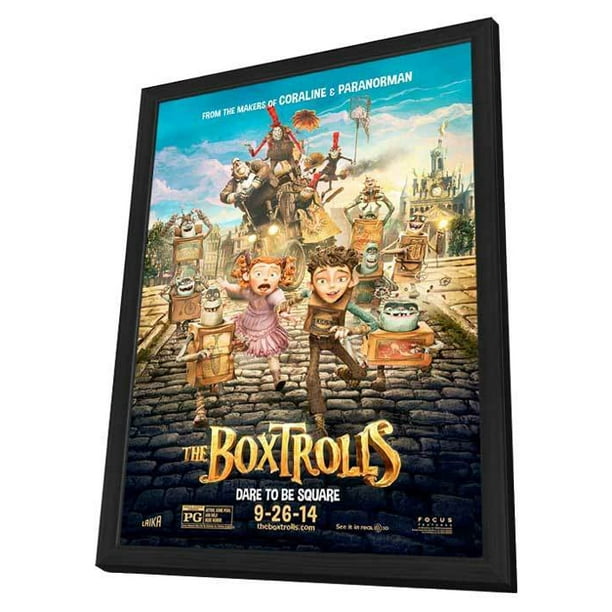 The Boxtrolls 14 11x17 Framed Movie Poster Walmart Com Walmart Com