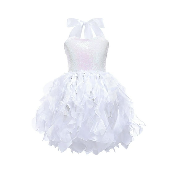 Pejock Girls Christmas Plush Velvet Long Sleeve Party Dress, Cute Holiday Outfit for Toddler to Kids, Red Festive Gown Sizes 2T-8 Years (100-130)