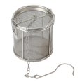 thumbnail image 2 of Colador de malla fina de acero inoxidable, cesta para saborizar sopas, colador separador de escoria para ollas calientes, coladores Bas Silver, Silver, 2 of 5