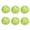 Yellow, variant on JUGS Sports Pickleballs (6 Pack, White)