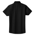 thumbnail image 7 of Yellow Rooster Womens Short Sleeve Easy Care Shirt Black/Light Stone XS, 7 of 7