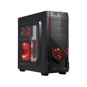 DIYPC Ranger-R4-R Black/Red USB 3.0 ATX Mid Tower Gaming Computer Case