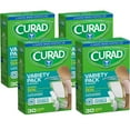 thumbnail image 1 of Curad Variety Pack Bandages 4 Sided Seal 30ct, 4 Pack, 1 of 1