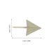 thumbnail image 2 of FESTFENDS 100Ud Pisapapeles Triangulares Dorados Para Oficina Con Seguro En Tableros, 2 of 6