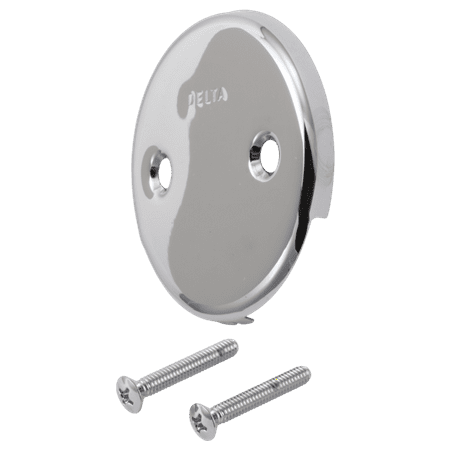 Fixture Screws - Delta: Overflow Plate & Screws - No Trip Lever