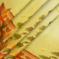 thumbnail image 5 of Fall Pumpkin Fitted Round Tablecloth Autumn Leaves Yellow Small Round Table Cover with Elastic Edge Wipeable Holiday Circle Table Cloths for Outdoor Party Patio Kitchen Decor Fit for 40"-44" Table, 5 of 6