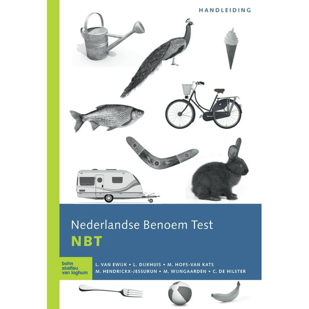 lepel Bevriezen kalmeren Nederlandse Benoem Test (NBT) handleiding (Paperback) - Walmart.com