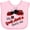 AD-Pink, variant on Inktastic My Great Aunt Loves Me with Cute Ladybugs Boys or Girls Baby Bib