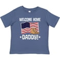 thumbnail image 3 of Inktastic Military Dad Welcome Home USA Flag Boys or Girls Baby T-Shirt, 3 of 5