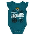 thumbnail image 2 of Girls Newborn & Infant Outerstuff Jacksonville Jaguars The Sunshine Two-Piece Bodysuit Set, 2 of 5