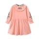 thumbnail image 1 of Odeerbi Niñas de Manga Larga Vestidos Bordados Florales Primavera Otoño Vestido de Algodón Niños Flor Imprimir Ruffle Dress, 1 of 4