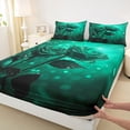 thumbnail image 3 of Castle Fairy Girls Romantic Rose Full Size Sheets,Happy Valentine's Day Bed Sheets, 3 of 7