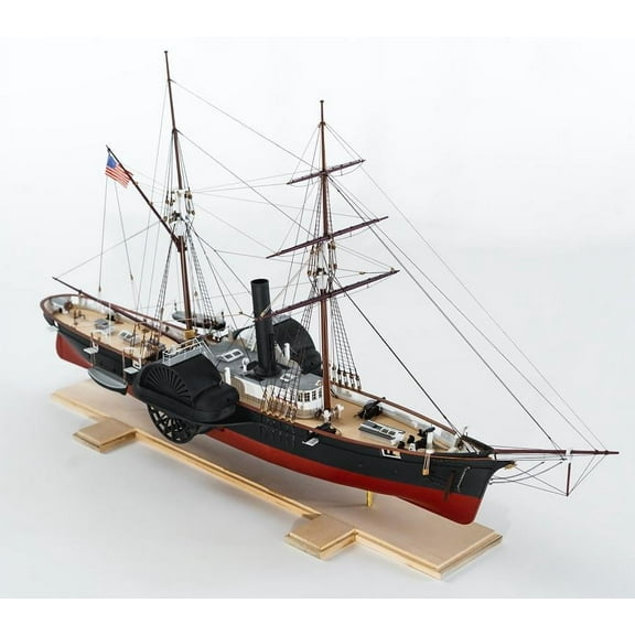 USCG Harriet Lane Steam Paddle Cutter & Gunboat 1857 1:96 Scale