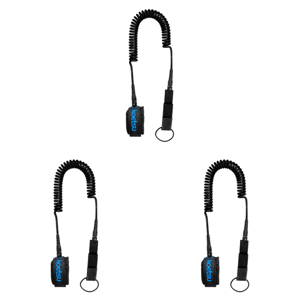 Correa Tabla Surf en Espiral Accesorios Cuerda Pie Seguridad Tabla Surf TPU (7 Mm)
