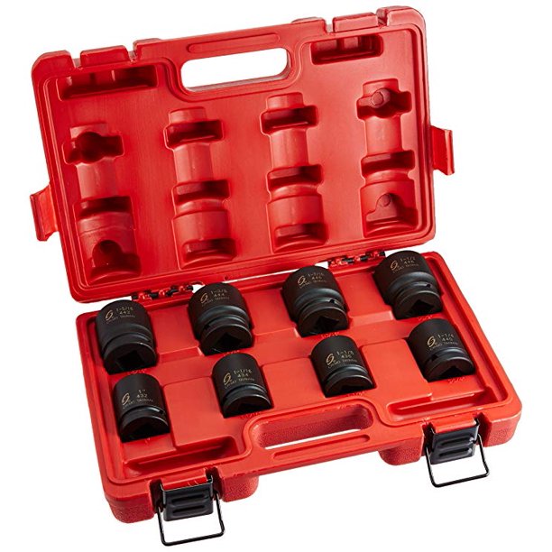 Sunex Tools 4681 3/4" Drive SAE Deep Impact Socket Set