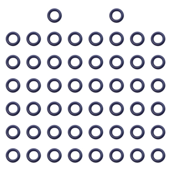 50 Piezas de Sello O Anillo para El Eje de 10 Mm O El Sello de Anillo de Reemplazo de Reemplazo de Neumáticos